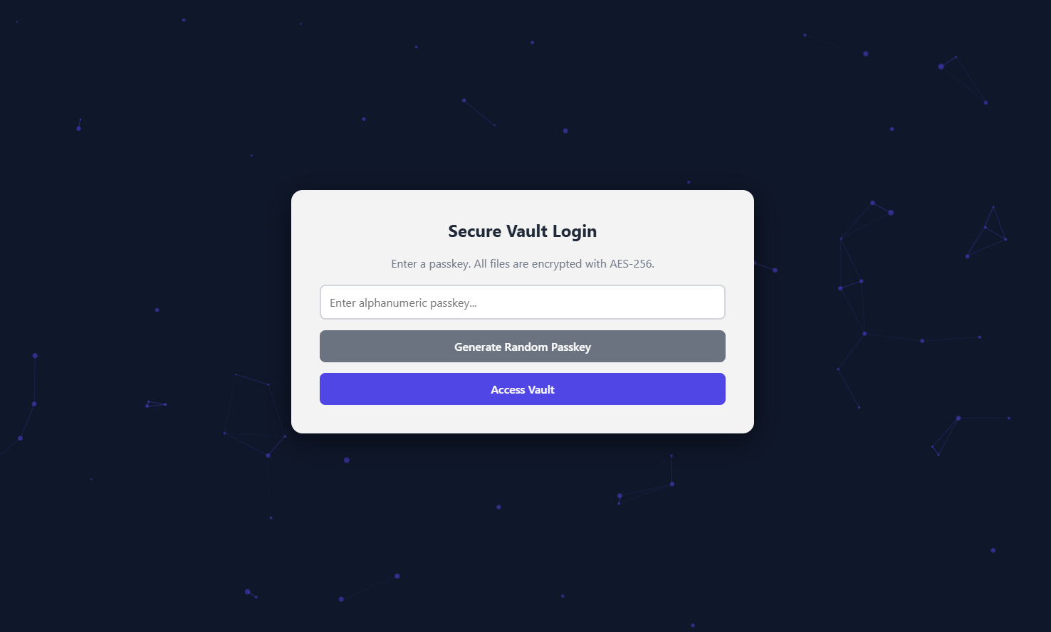 secure file upload sharing app created By Taorem Lucky Singh