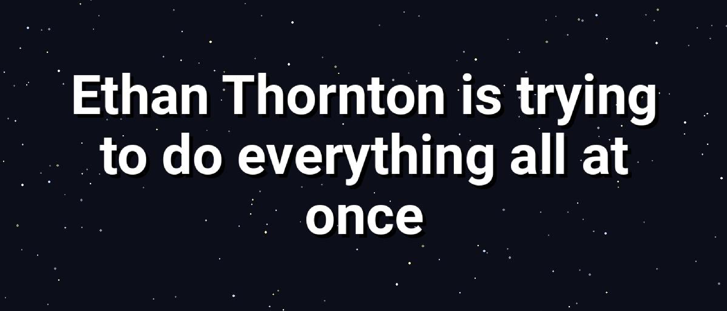 Ethan Thornton Revolution