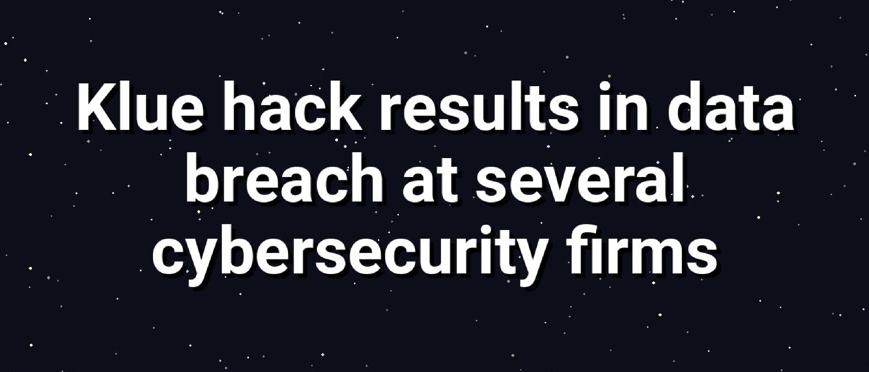 Klue Hack Data Breach